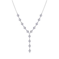 Collier Rosato Femme Vittoria in Argent Zircone RZVT03